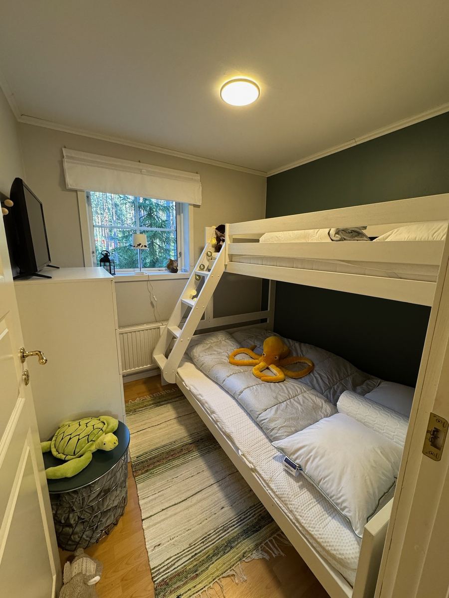 Blåbärhus – Schlafzimmer mit Familien-Etagenbett